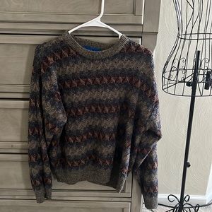 Vintage patterned sweater